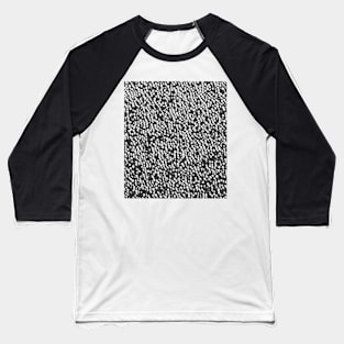 Small Black & White Boxes Baseball T-Shirt